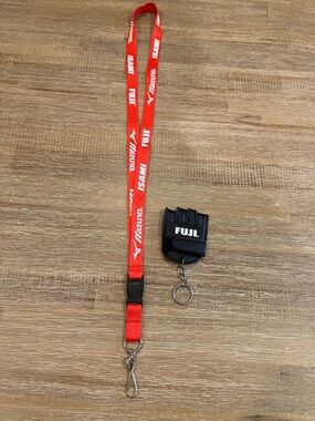 FUJI. LANYARD & Glove Keychain